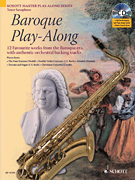 BAROQUE PLAY ALONG TENOR SAXOPHONE BK/CD cover